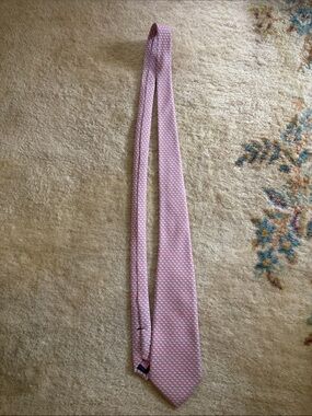 Vineyard Vines Pink Patterned Kids Tie